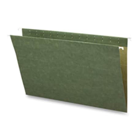 Business Source Hanging Folders- w-o Tabs- Legal- Green BSN26529